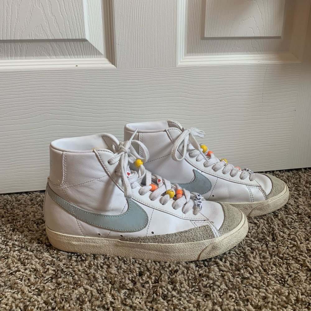Baby Blue Nike Blazers women’s 9 men’s 7.5
